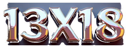 13x18 logo